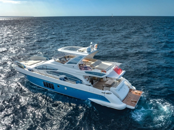 Charter yacht Azimut 64 Not Dead Yet in Mallorca.