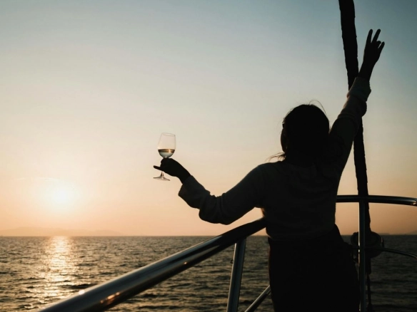 Yacht wine experience