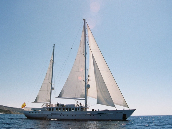 Sailing yacht Mata Mua in Mallorca.