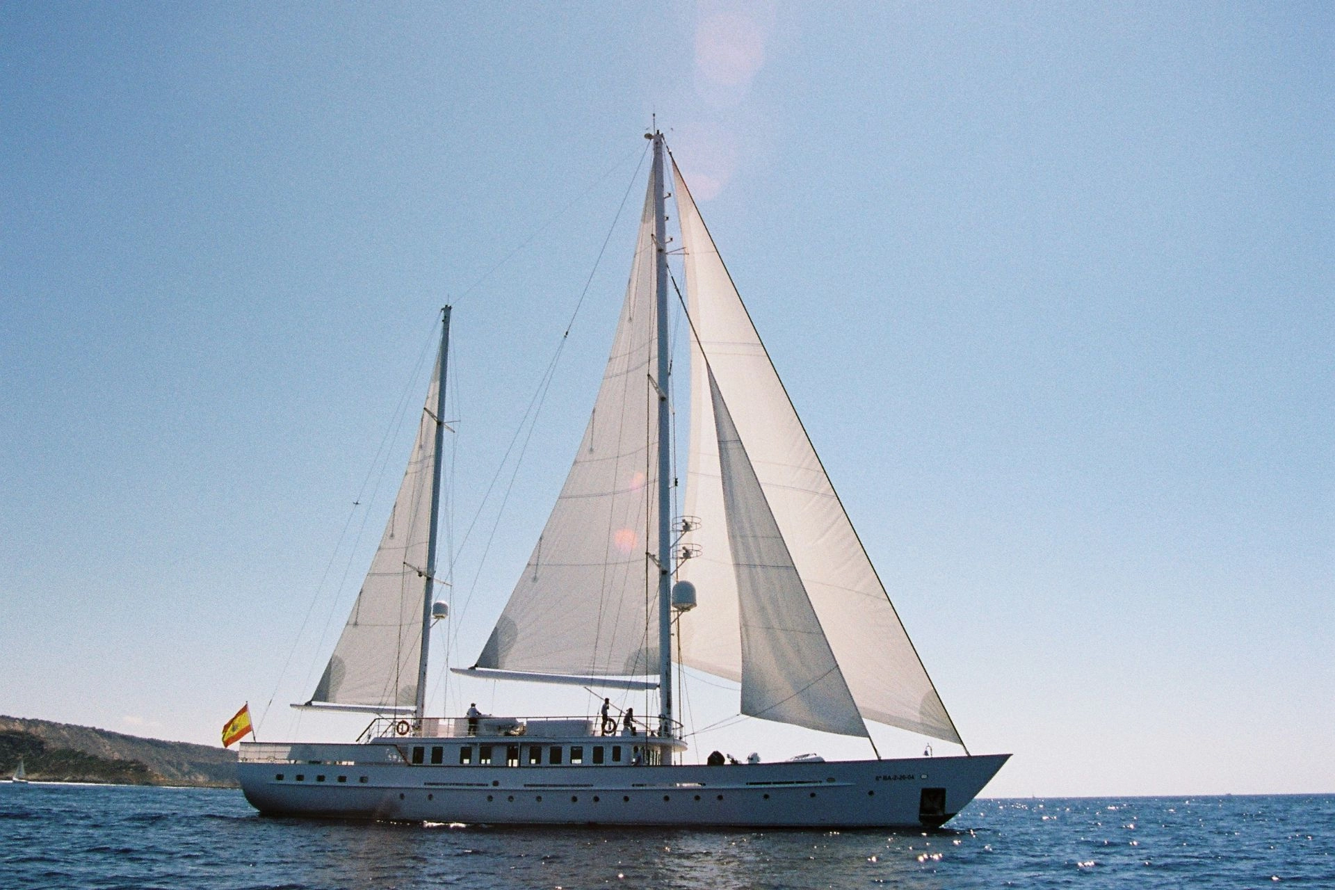 Sailing yacht Mata Mua in Mallorca.