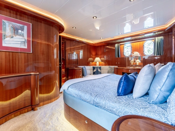 Cabin of motor yacht Elegance 78 Ethele.