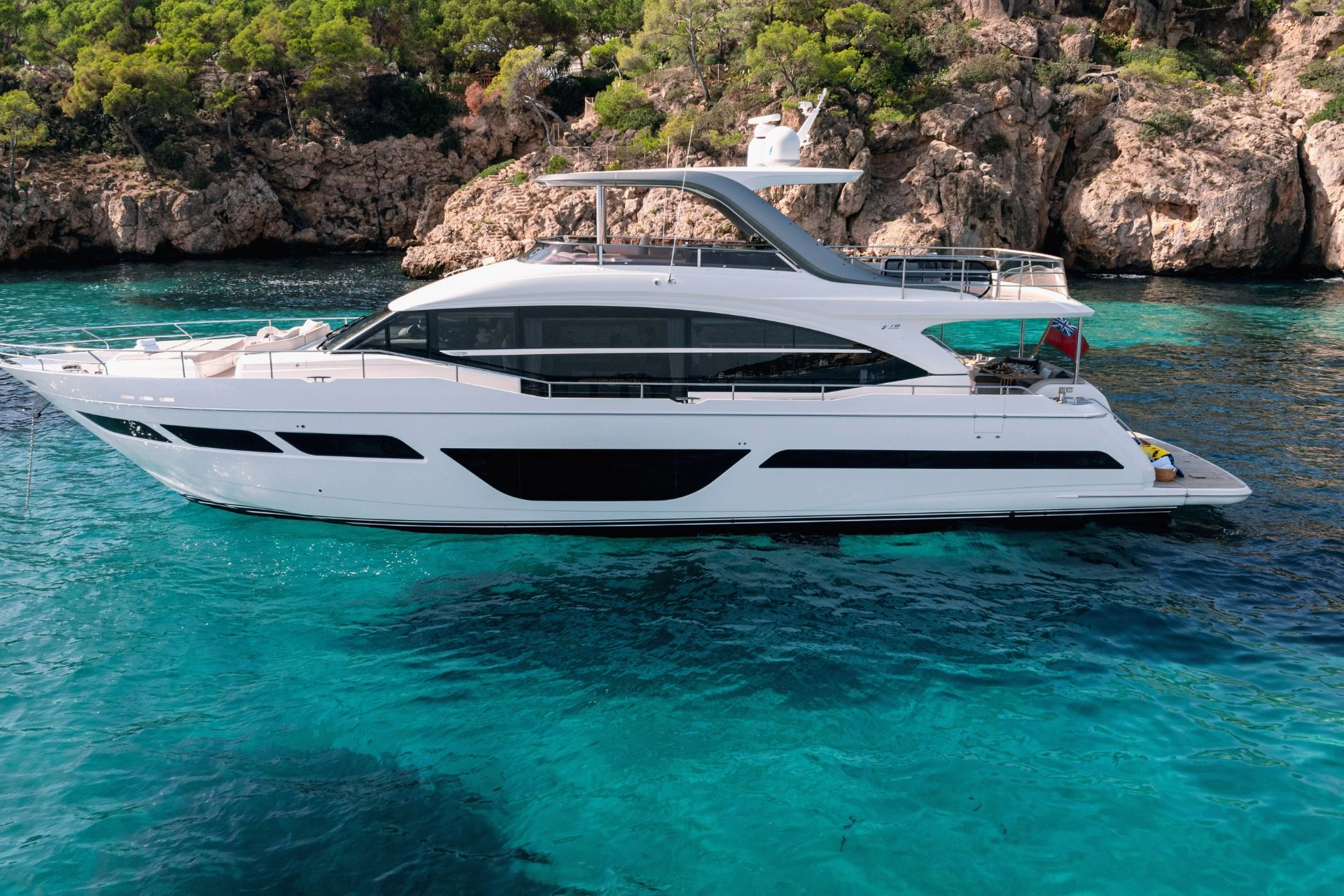 Motor yacht Princess Y78 Mio Barco in Mallorca.