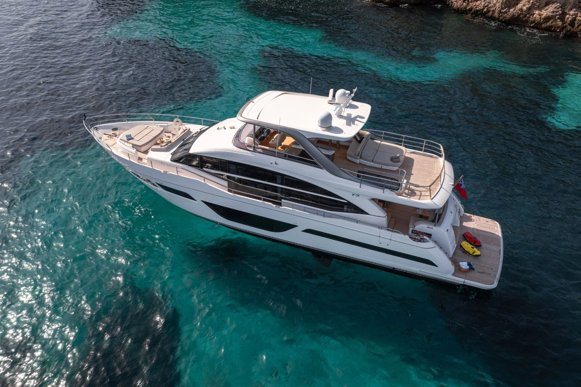 Motor yacht Princess Y78 Mio Barco in Mallorca.
