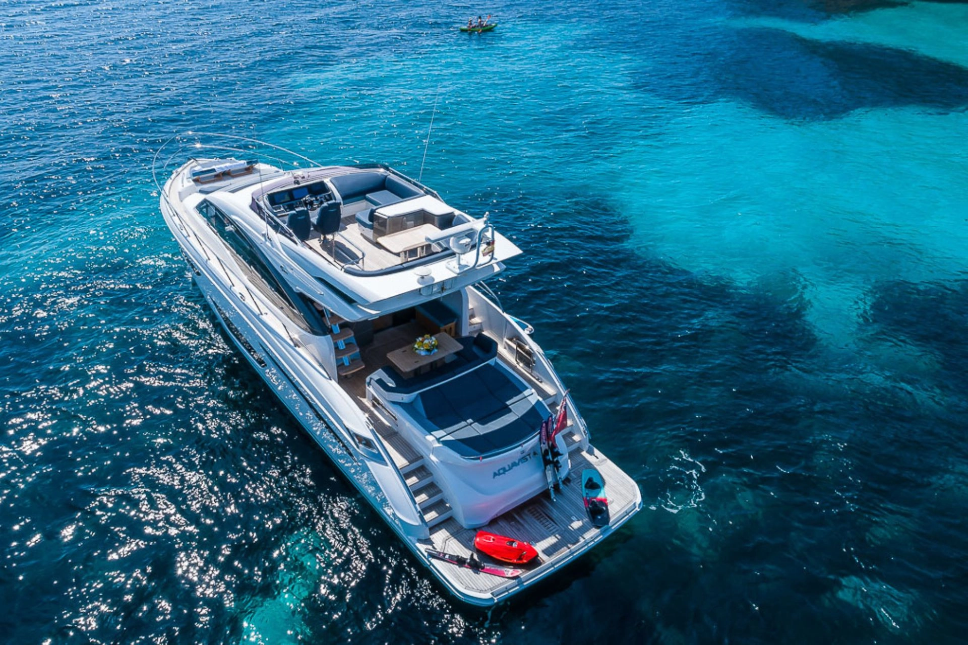 Charter yacht Princess S60 Aquavista in Mallorca.
