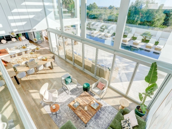 Interior of property Pollensa Sea View in Mallorca.