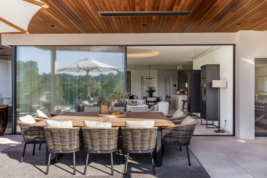 Dining area of Santa Ponsa Dream property in Mallorca.