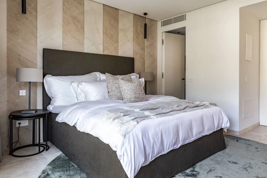 Bedroom of Santa Ponsa Dream property in Mallorca.