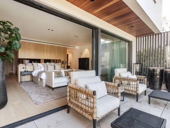 Guest suite of Santa Ponsa Dream property in Mallorca.