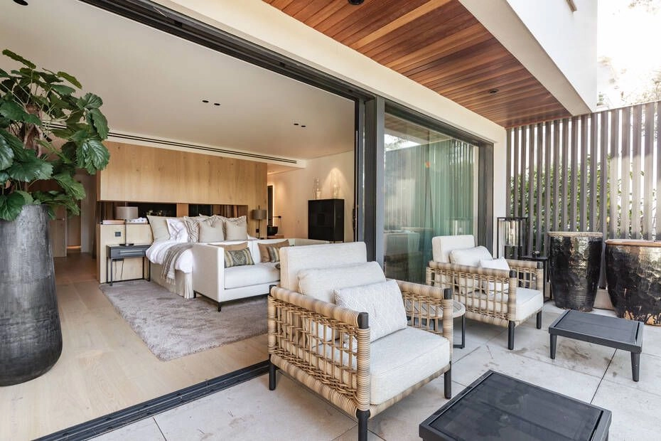 Guest suite of Santa Ponsa Dream property in Mallorca.
