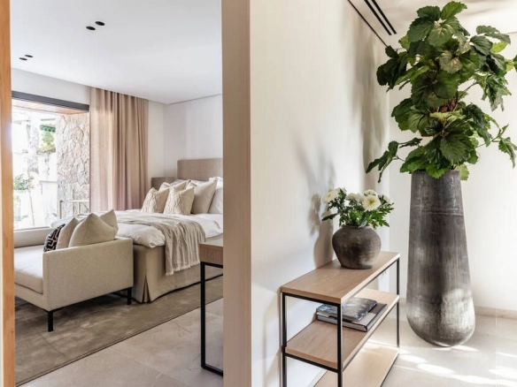 Guest bedroom of Santa Ponsa Dream property in Mallorca.