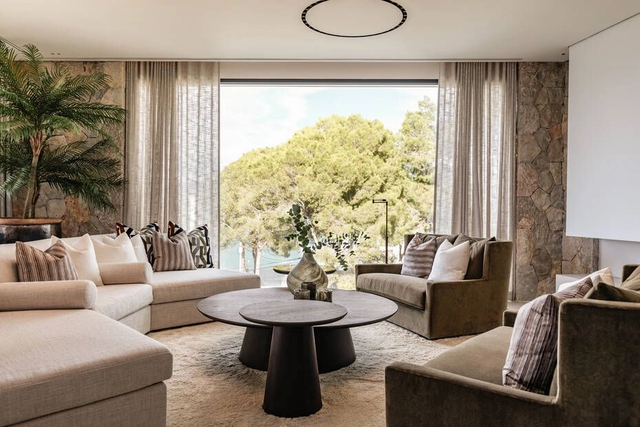 Salon of Santa Ponsa Dream property in Mallorca.