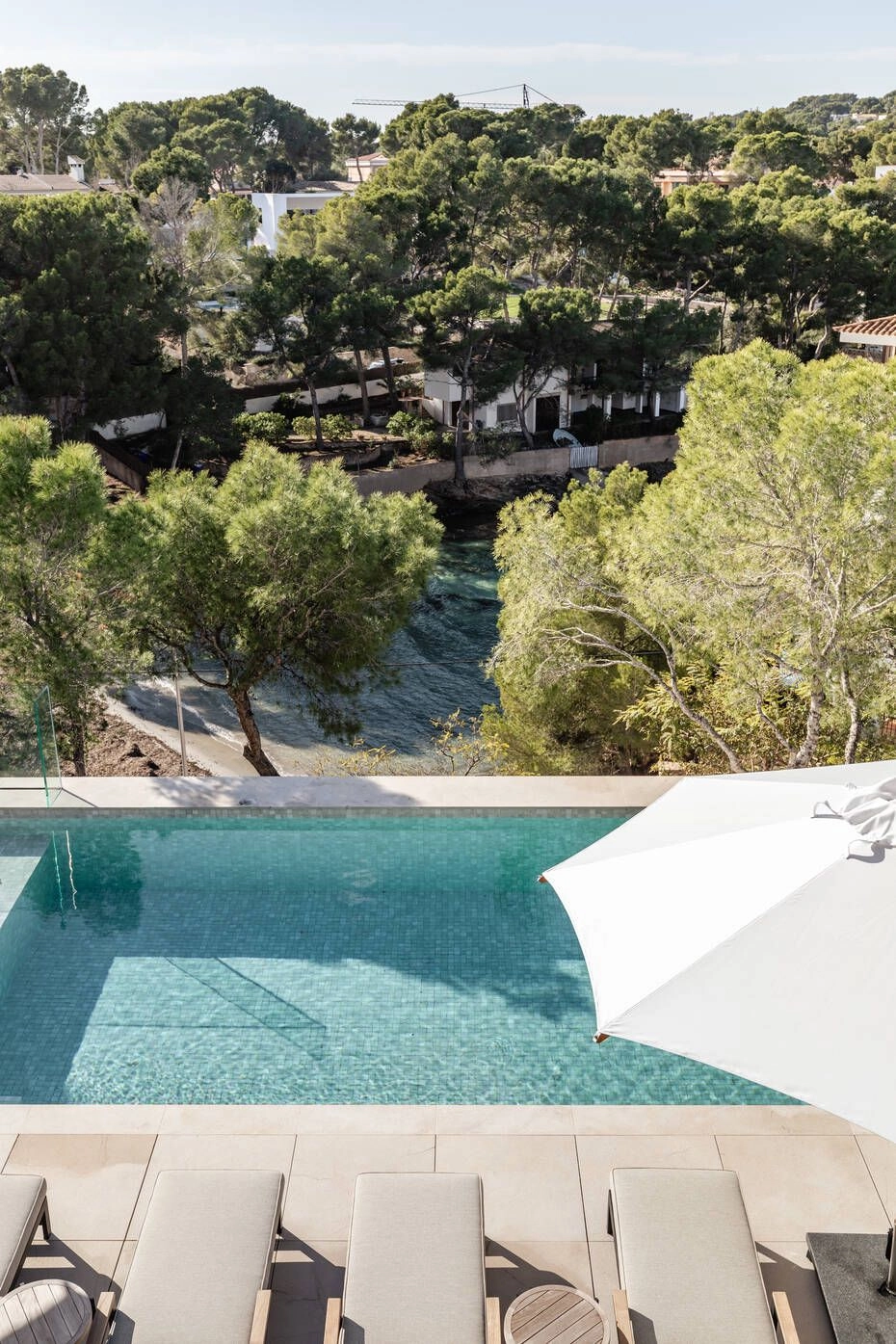 Pool of Santa Ponsa Dream property in Mallorca.