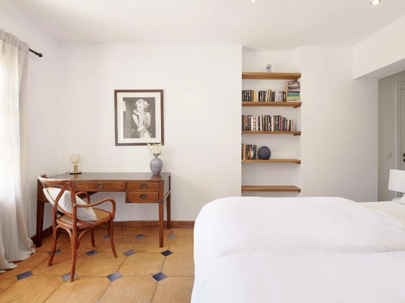 Guest room of Top of the Ocean property in Port d'Andratx in Mallorca.