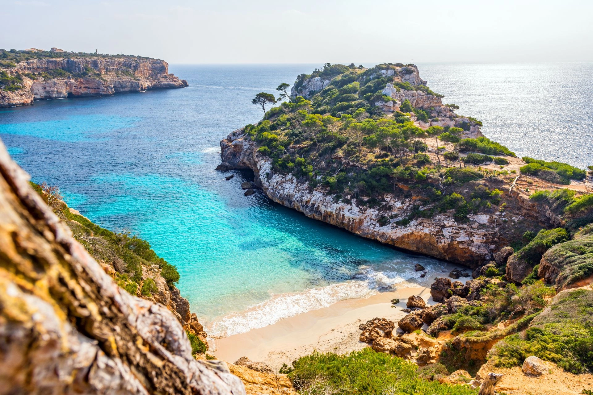 Cala des Moro beach in Mallorca.
