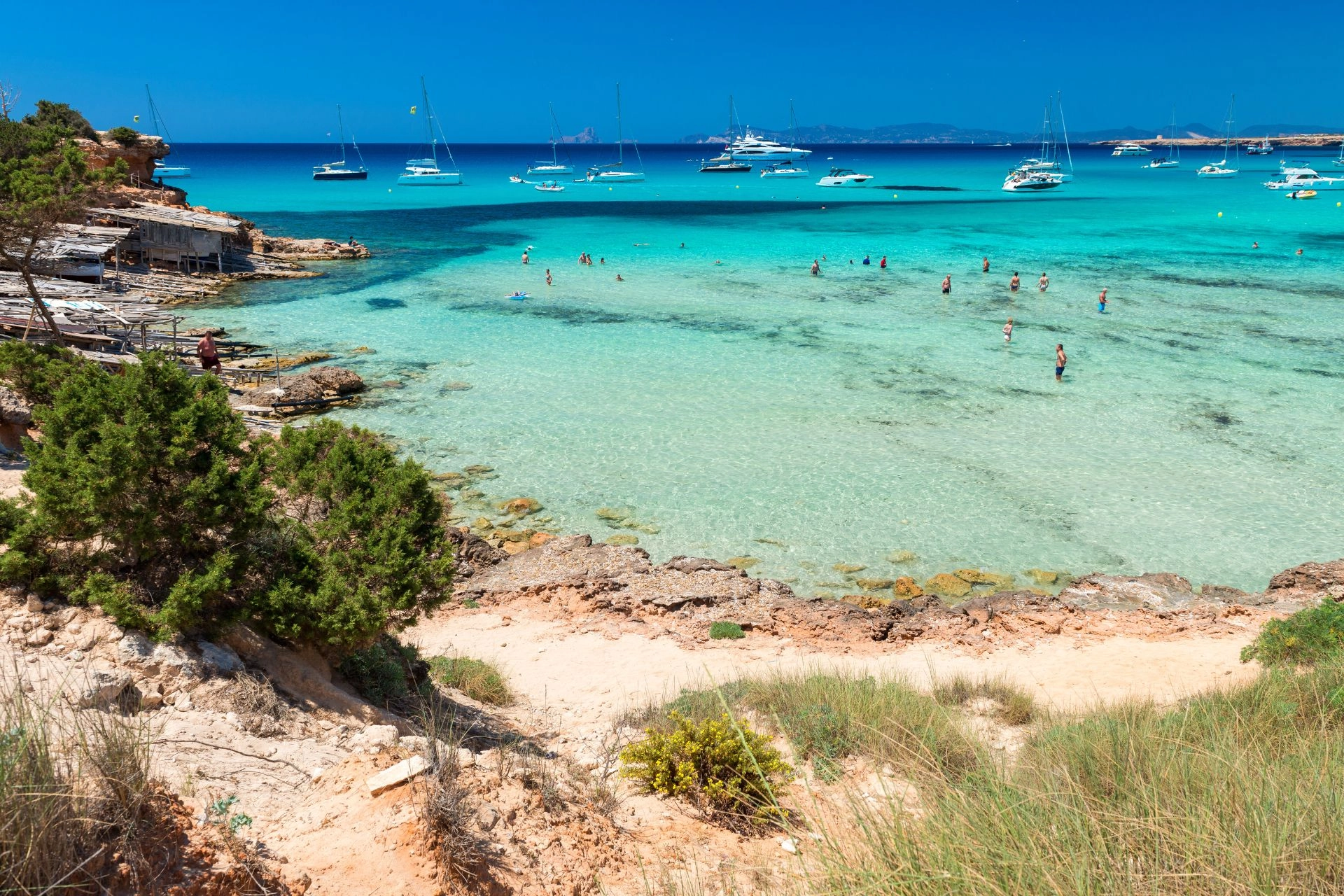 Cala Saona in Formentera.