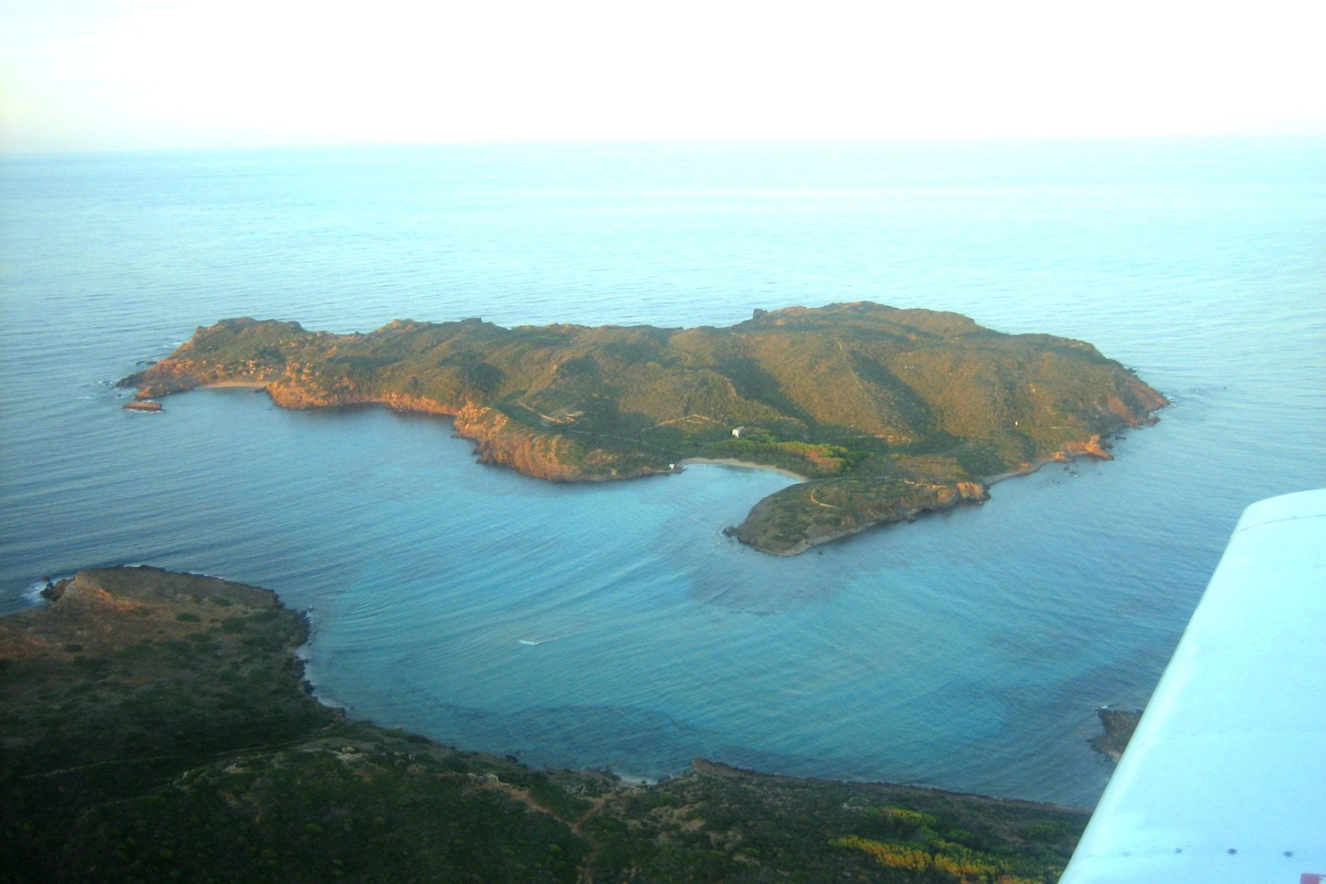 Colom Island near Menorca.