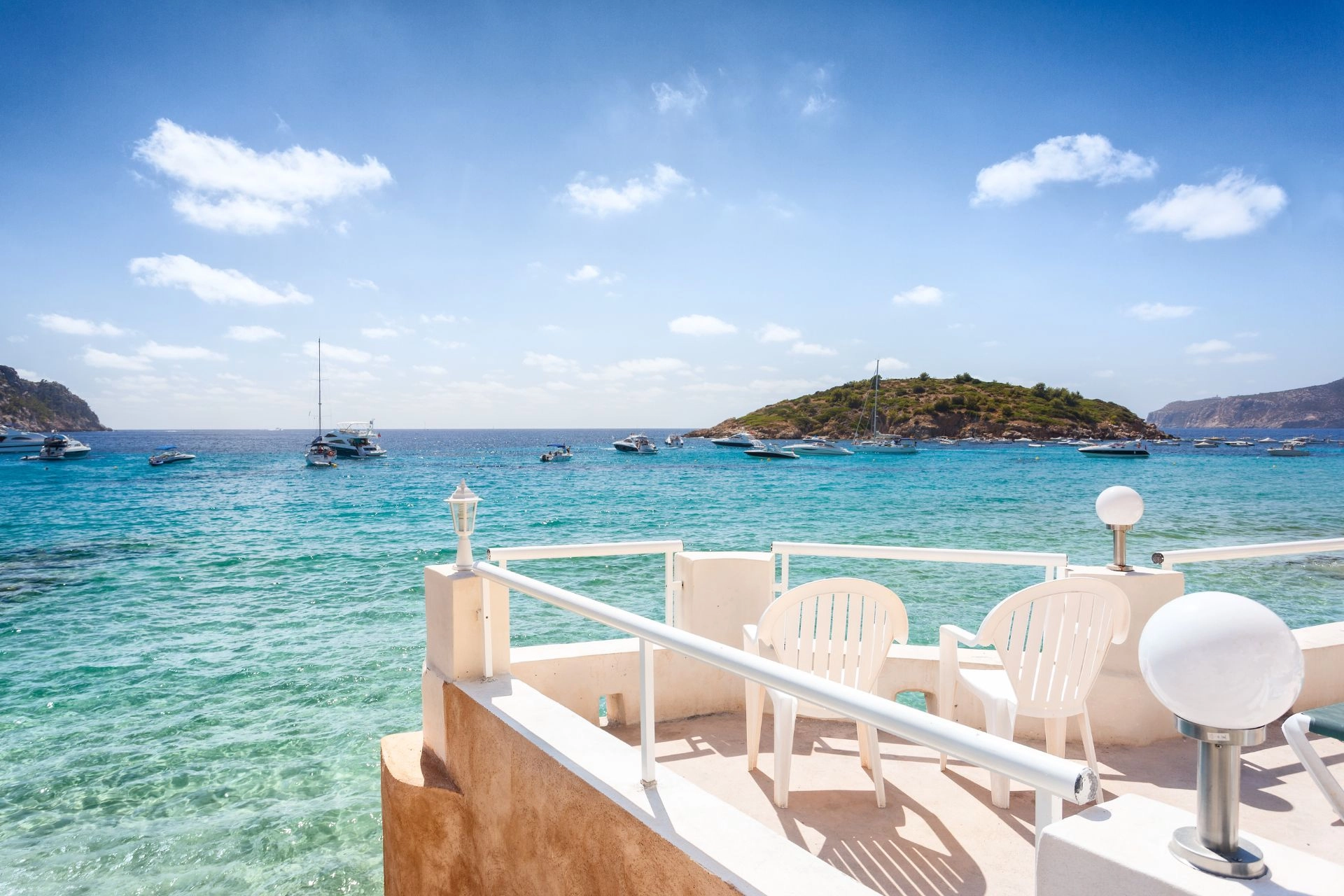 Fishing village of Sant Elm in Mallorca.