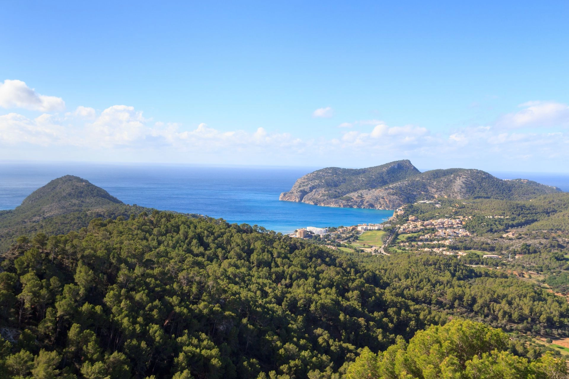 Camp de Mar in the southwest of Mallorca.