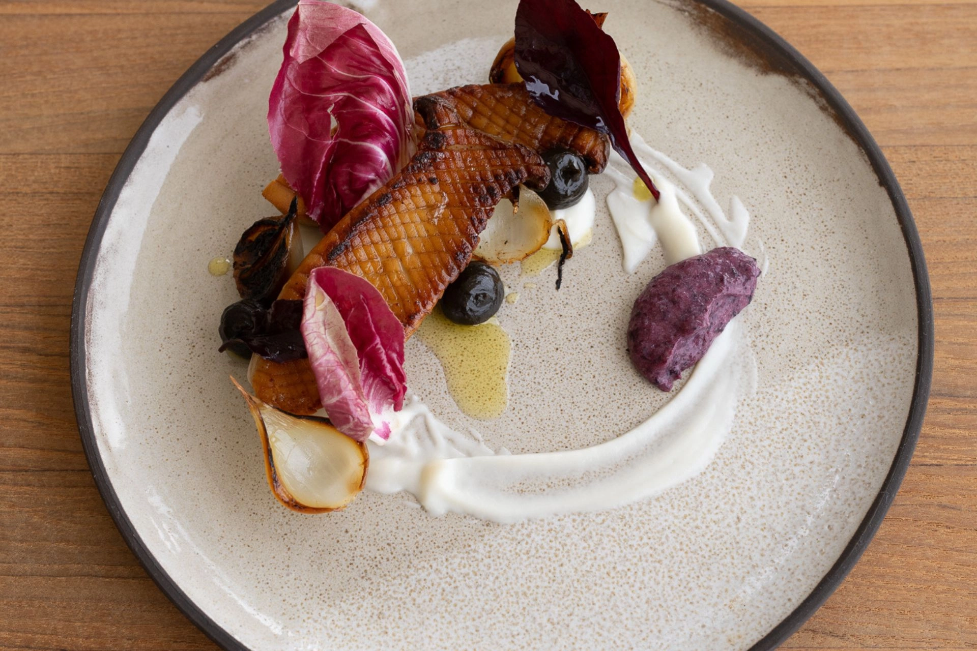 Dish by private chef in Mallorca.
