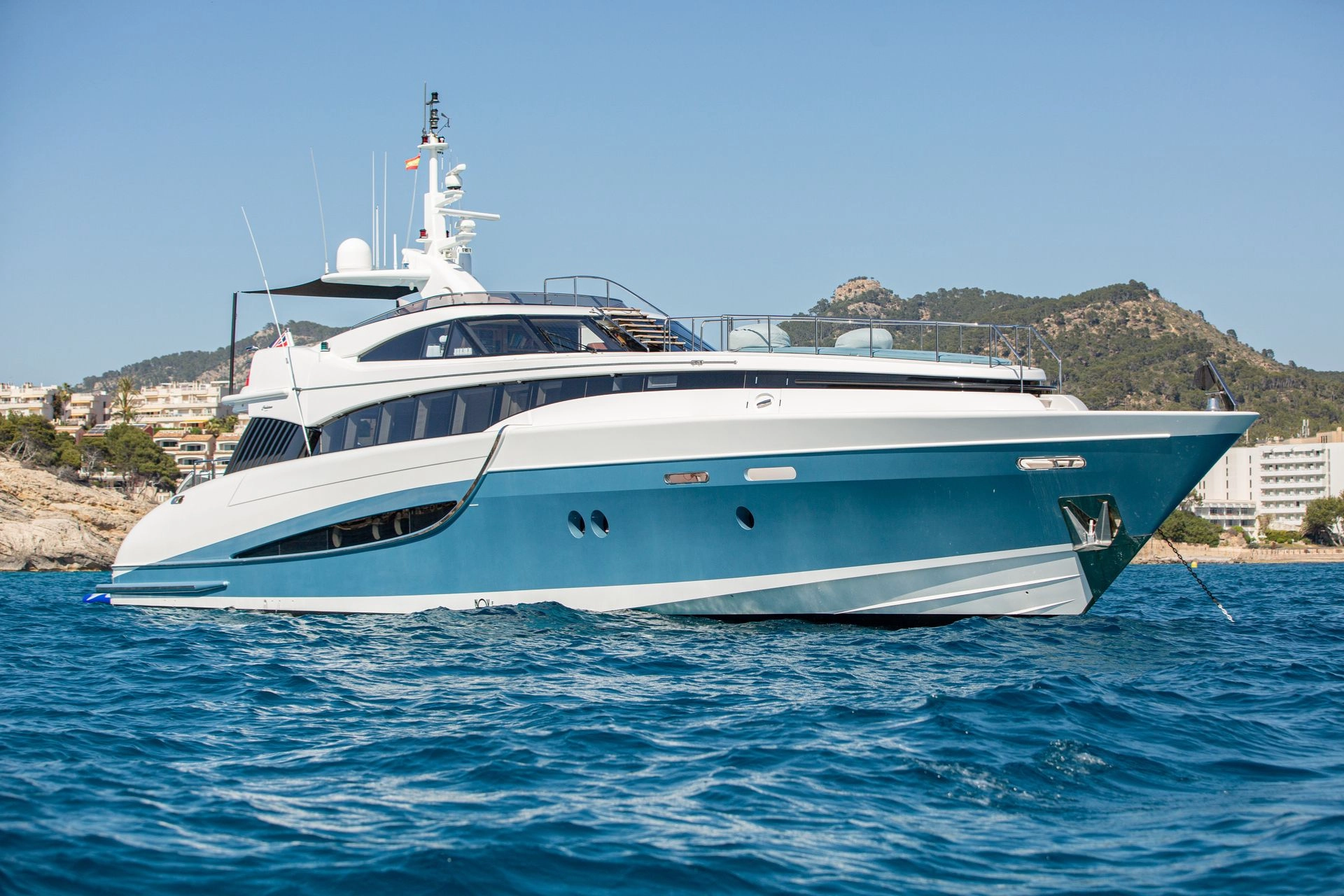 Evolution Yachts Benita Blue in Mallorca.