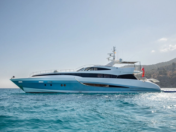 Evolution Yachts Benita Blue in Mallorca.