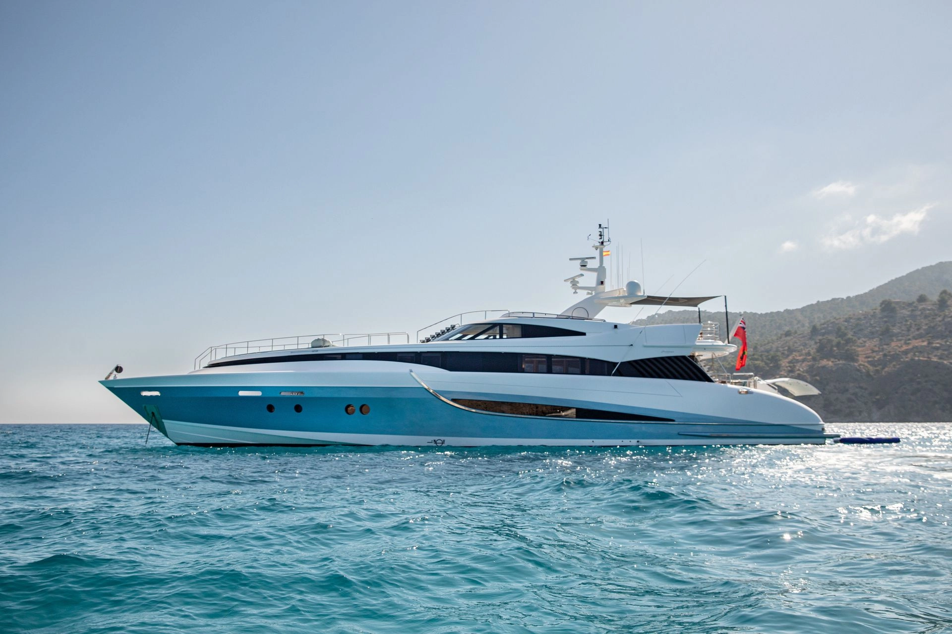 Evolution Yachts Benita Blue in Mallorca.