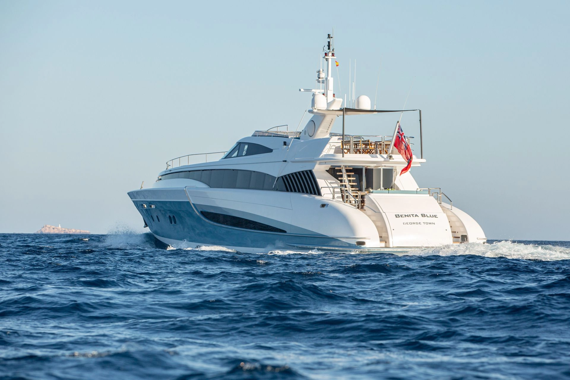 Evolution Yachts Benita Blue in Mallorca.