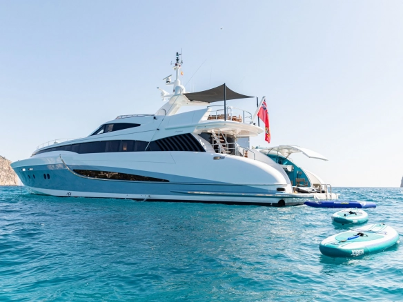 Evolution Yachts Benita Blue in Mallorca.