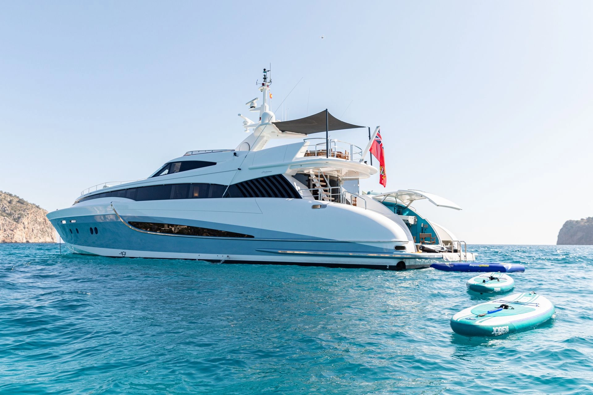 Evolution Yachts Benita Blue in Mallorca.