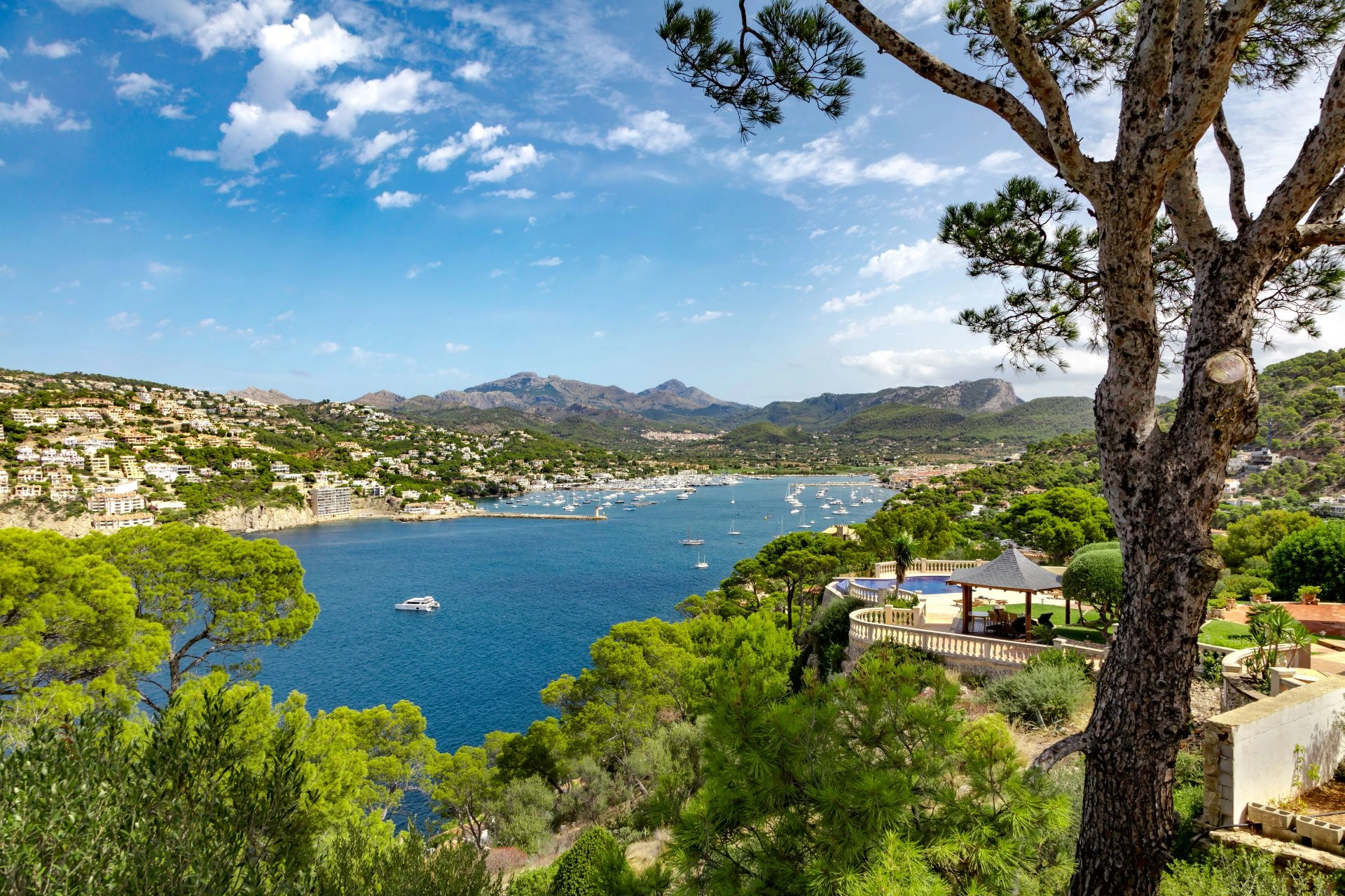 Port d'Andratx in Mallorca.