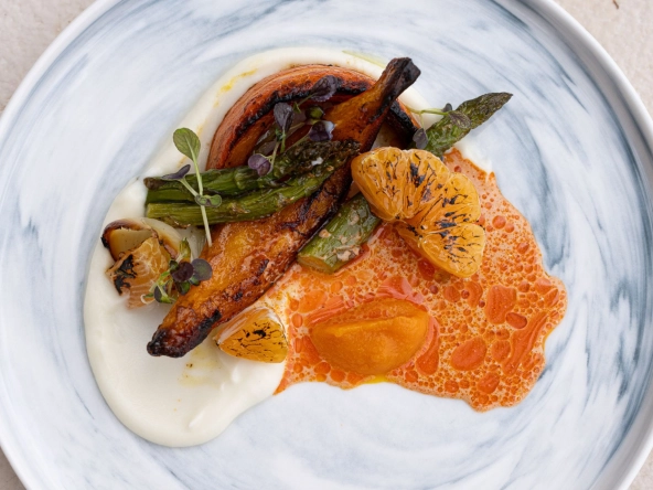 Dish by private chef in Mallorca.