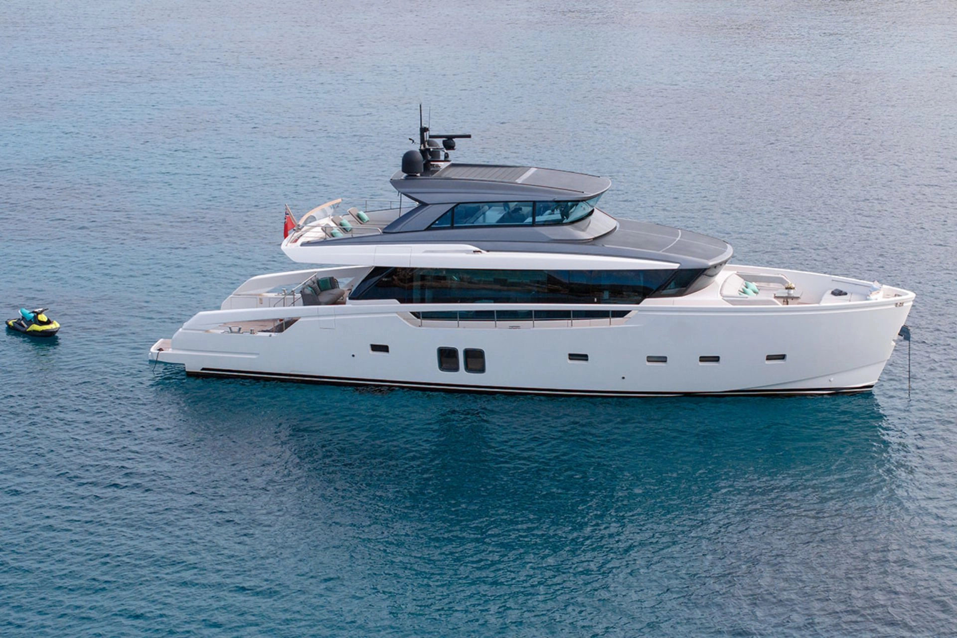 Charter yacht Sanlorenzo SX76 Cloud IX in Mallorca.