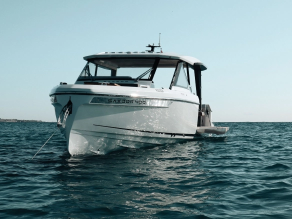 Charter yacht Saxdor 400 GTO Bali in Mallorca.