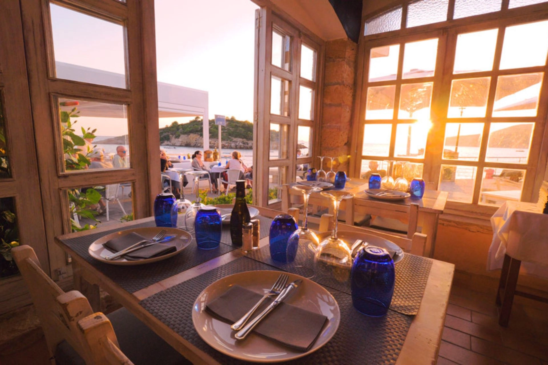 Restaurant Es Raor in Sant Elm.