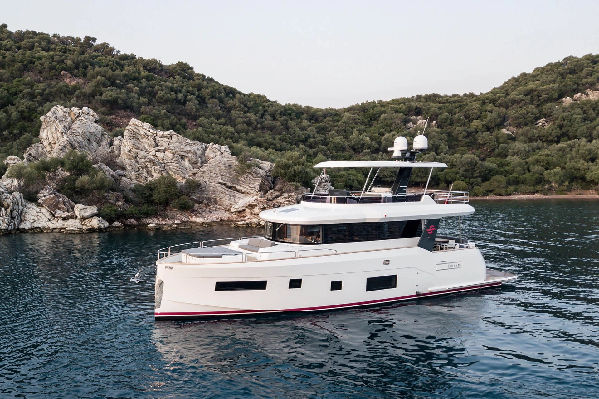 Charter yacht Sirena 58 in Mallorca.