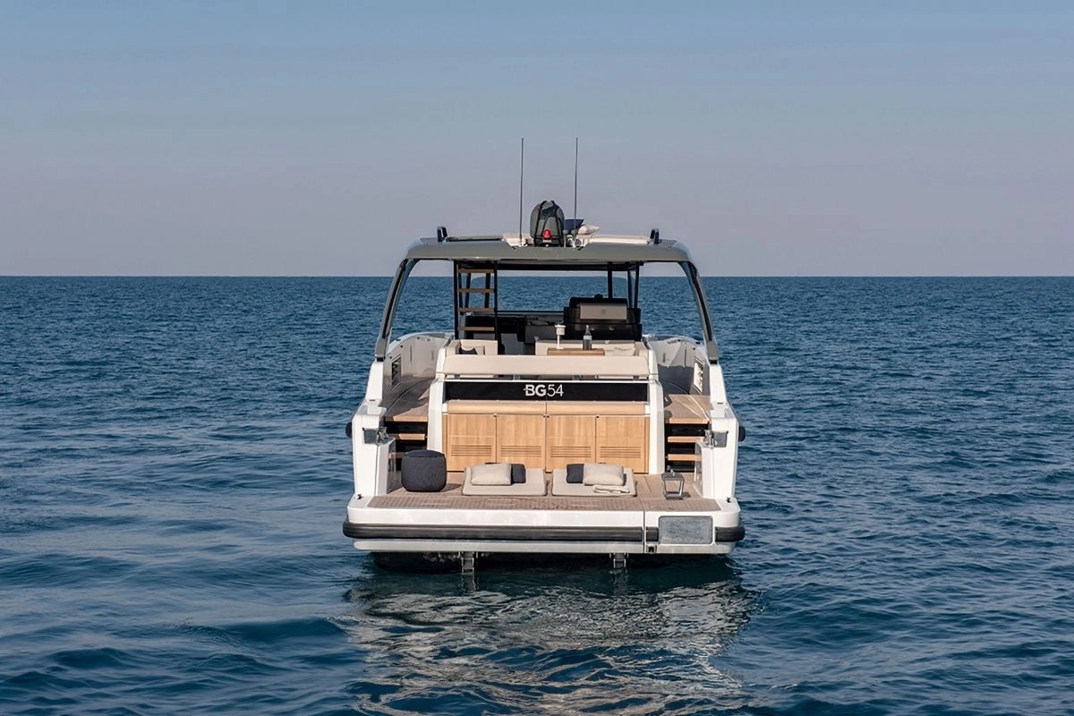 Charter yacht Bluegame 54 in Mallorca.