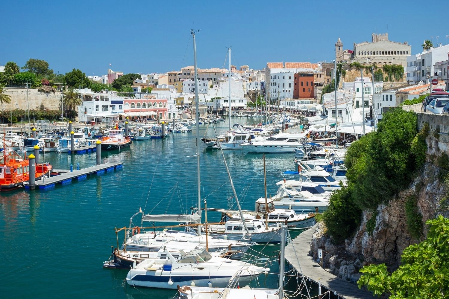 Ciutadella in Menorca.