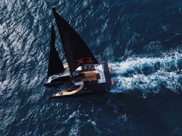 Trimaran Hanstaiger X1.