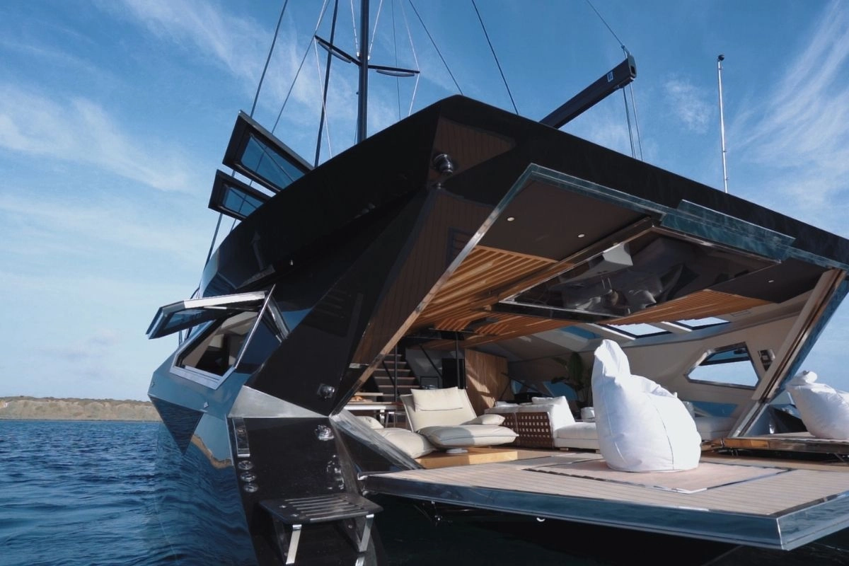 Trimaran Hanstaiger X1.