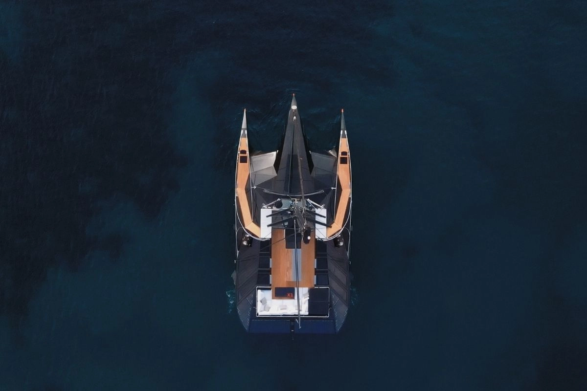 Trimaran Hanstaiger X1.