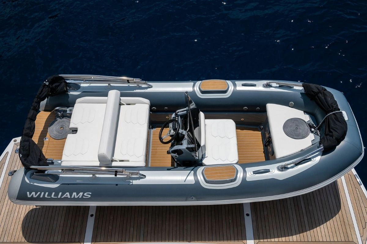 sunseeker-88-haley-jane-jet-tender Jet-tender of charter yacht Sunseeker 88 Haley Jane.