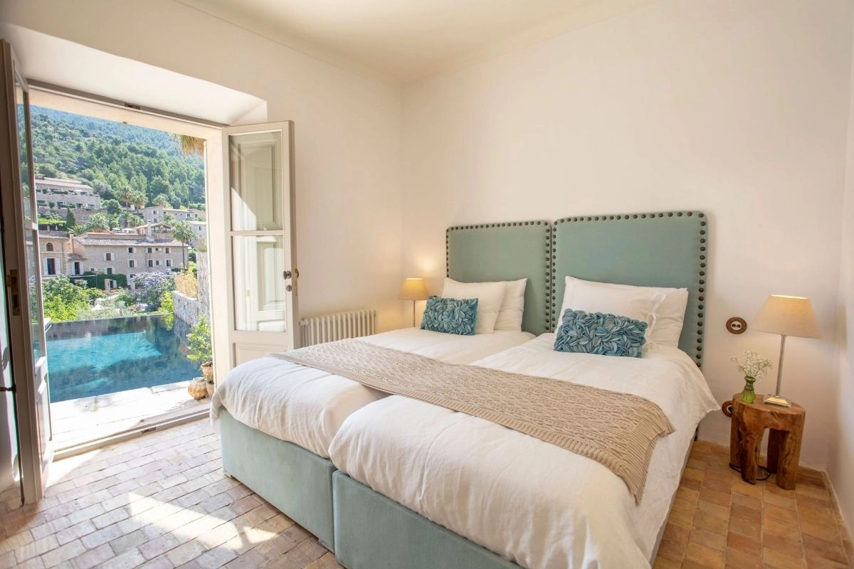 Can Deia guest bedroom