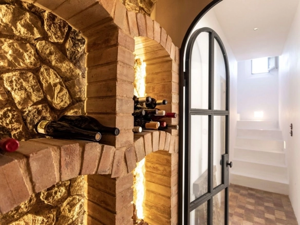 Can Deia wine cellar