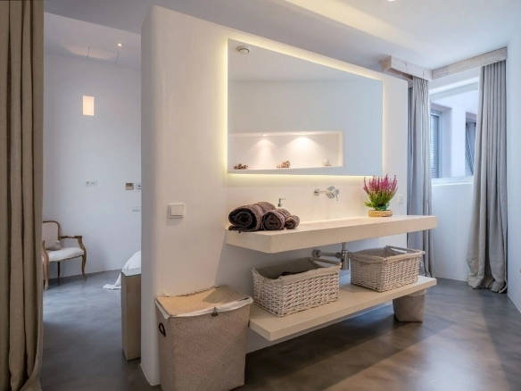 Bathroom of Casa Helena in Genova