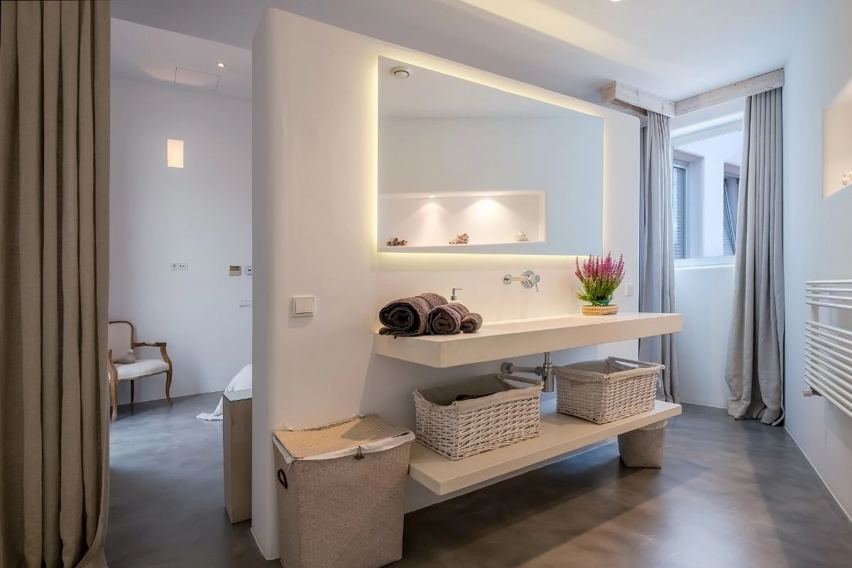 Bathroom of Casa Helena in Genova