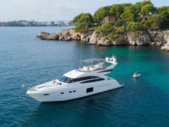 Princess 64 K4 in Mallorca.