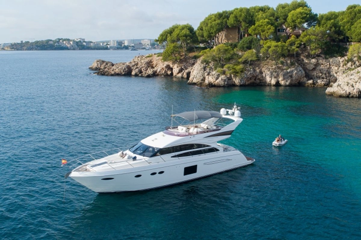 Princess 64 K4 in Mallorca.