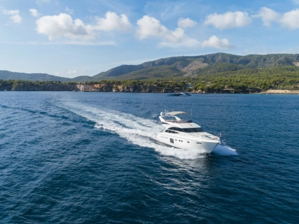 Princess 64 K4 in Mallorca.