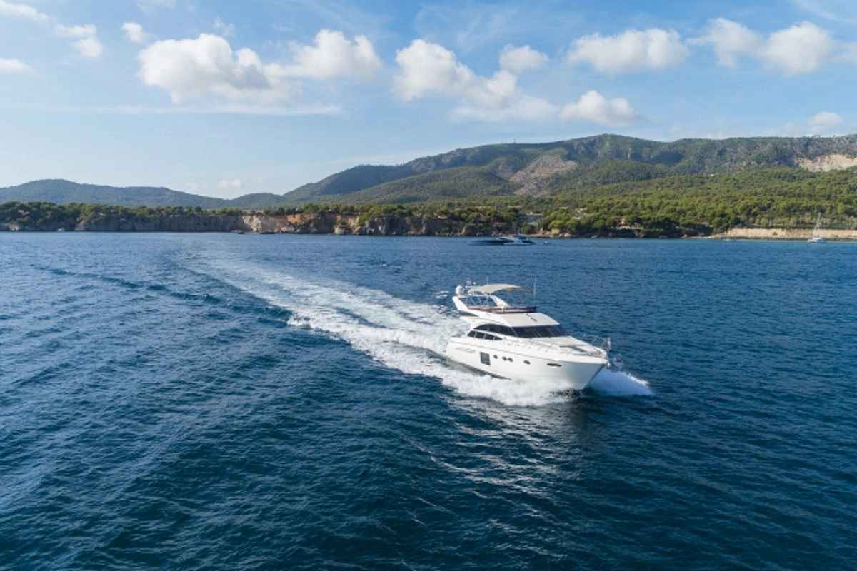 Princess 64 K4 in Mallorca.