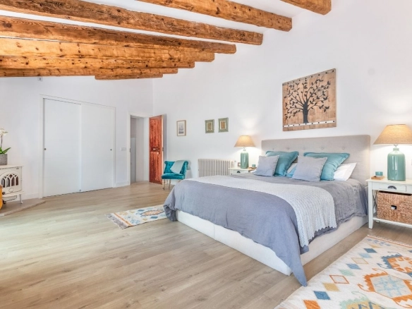 Bedroom of Villa Puigpunyent